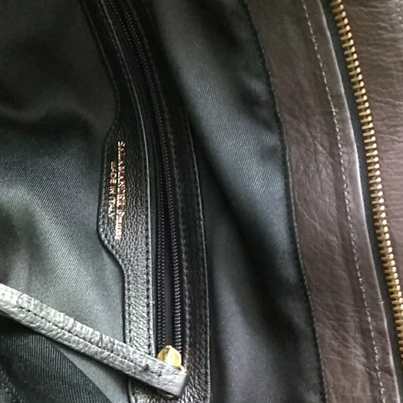 Salamander France Leather Hand Bag Made in Italy - Picture 4 of 8